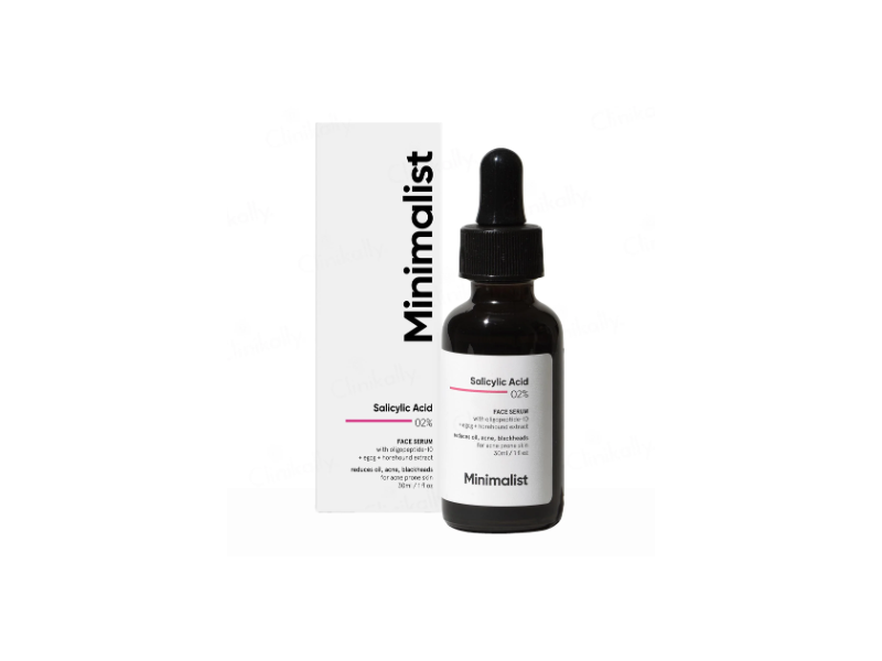 Minimalist Face Serum, Salicylic Acid 02%, 1 fl oz/30 mL