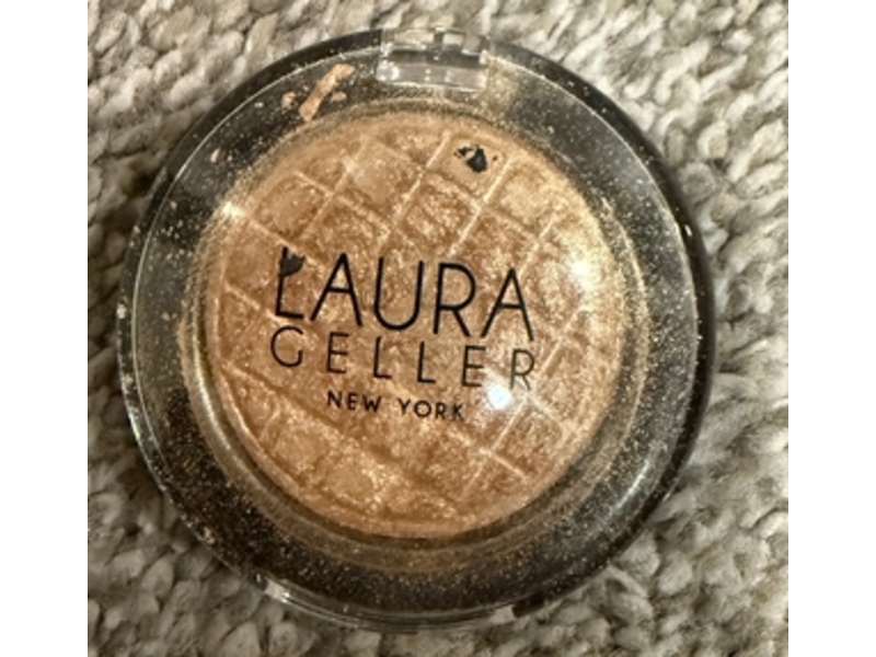 Laura Geller Baked Gelato Swirl Illuminator, Gilded Honey, 0.16 oz/4.5 g