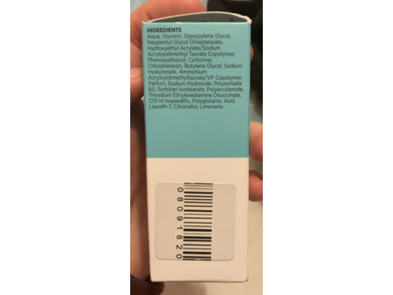 Superdrug Intense Hydrating Serum, Hyaluronic & Polyglutamic Acid, 30 mL