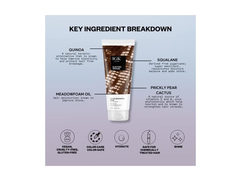 IGK Color Depositing Mask - Cyber Tokyo, 6 Fl Oz