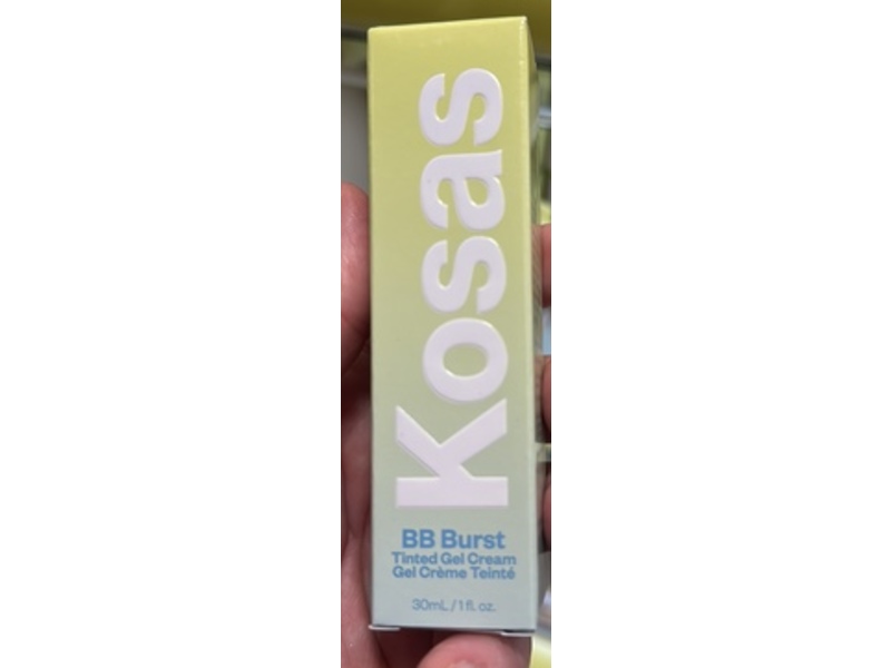 Kosas BB Burst Tinted Gel Cream, Light + Cool 15, 1 fl oz/30 mL