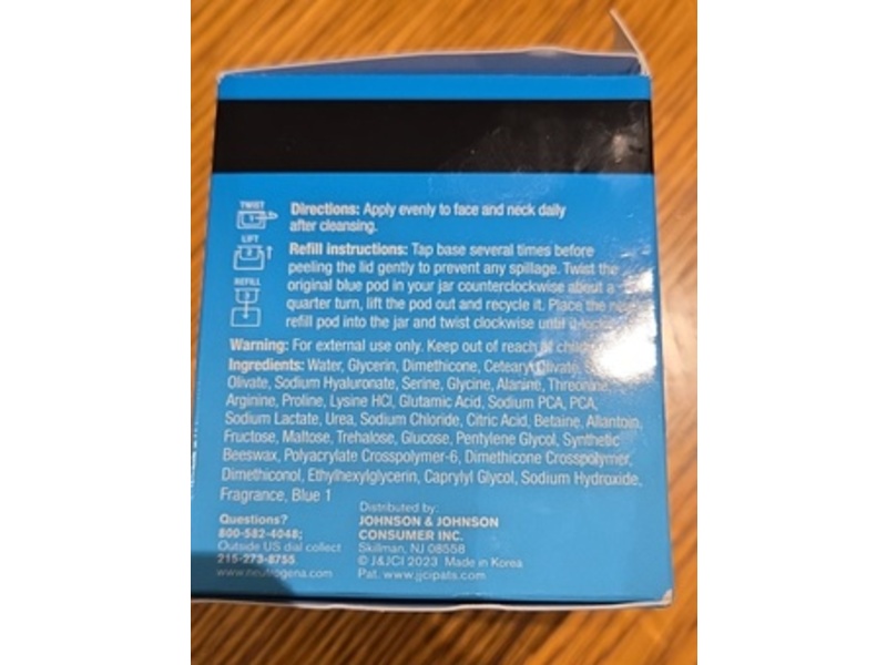 Neutrogena Hydro Boost Water Gel Refill, 1.7 oz/48 g