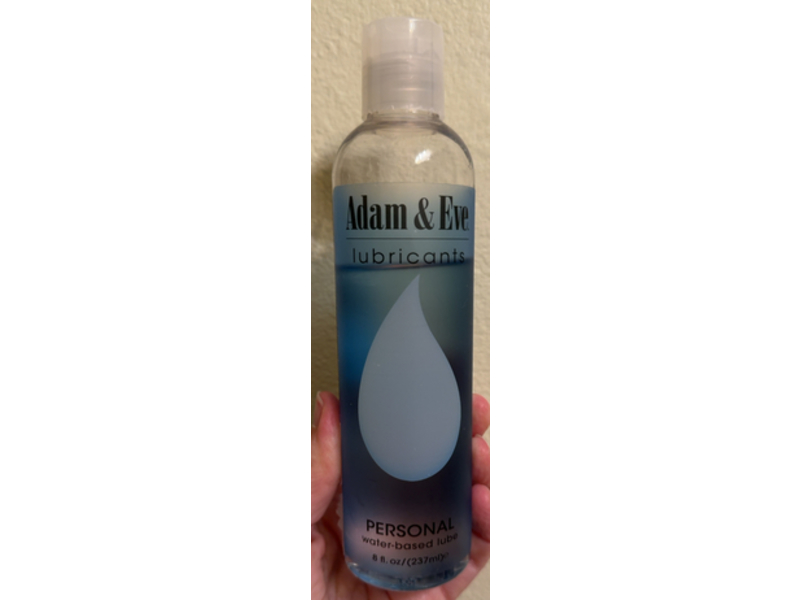 Adam & Eve Personal Water-Based Lube, 8 fl oz/237 mL, Pack Of 2
