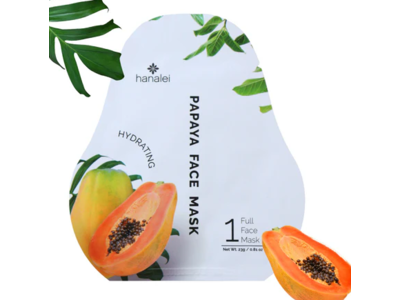 Hanalei Hydrating Face Mask, Papaya, 0.81 oz/23 g