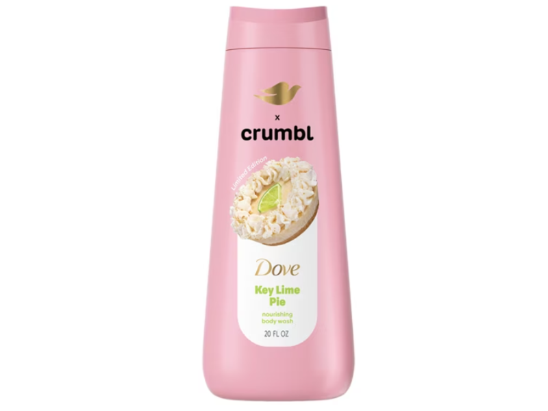Dove x Crumbl Nourishing Body Wash, Key Lime Pie, 20 fl oz