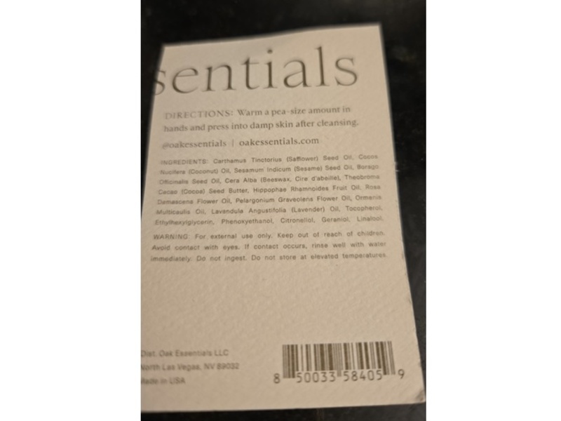 Oak Essentials Moisture Rich Balm, 0.14 fl oz/4 g