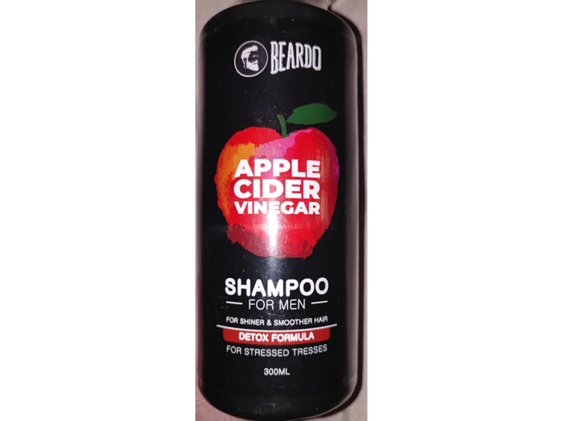 Beardo Shampoo, Apple Cider Vinegar, Detox Formula, 300 mL