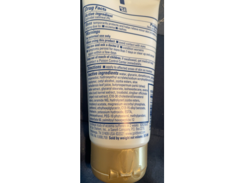 Gold Bond Eczema Relief Hand Cream, Medicated, 3 oz/85 g