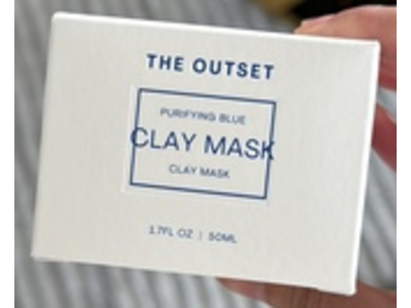 The Outset Purifying Blue Clay Mask, 1.7 fl oz/50 mL