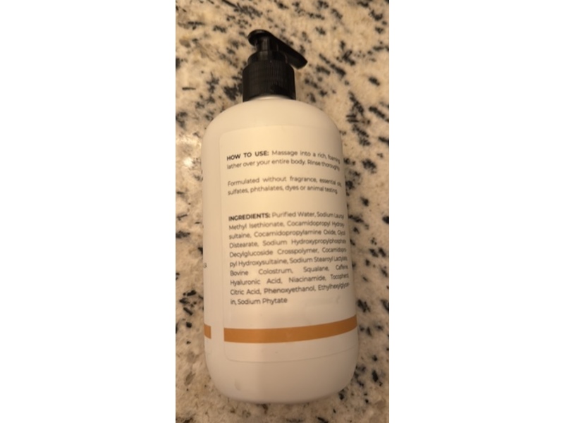 Project Goods The Body Wash, Colostrum Cleanser, 12 fl oz/350 mL