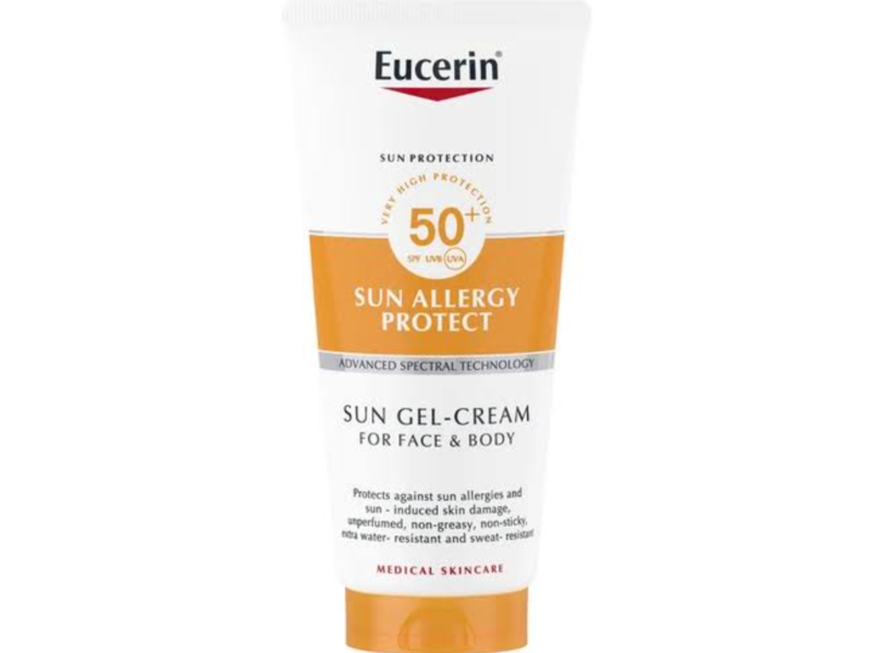 Eucerin Sun Allergy Protect Sun Gel-Cream, SPF 50+, 200 mL