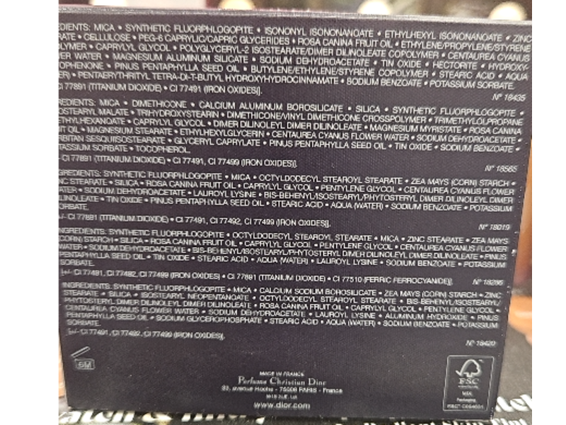 Dior Diorshow 5 Couleurs Eyeshadow Palette, 559 Poncho, 0.24 oz/7 g