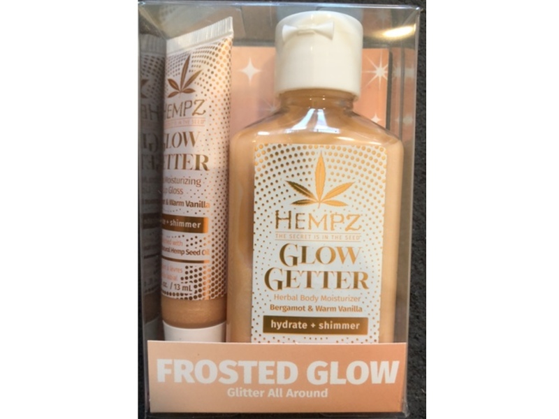 Hempz Frosted Glow Kit, Bergamot & Warm Vanilla