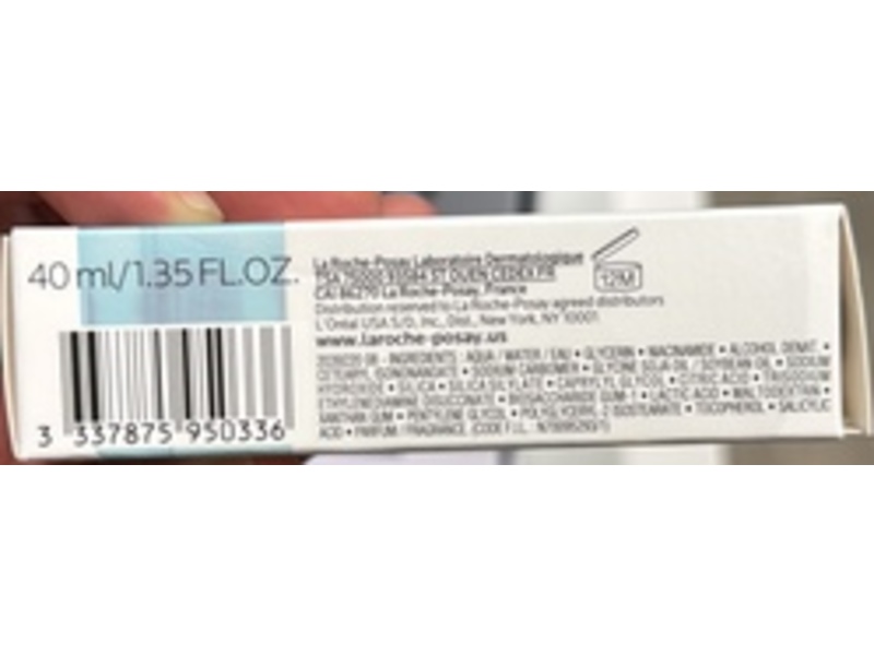 La Roche-Posay Effaclar Supramolecular Oil & Pores Correcting Acne Moisturizer, 1.35 fl oz/40 mL