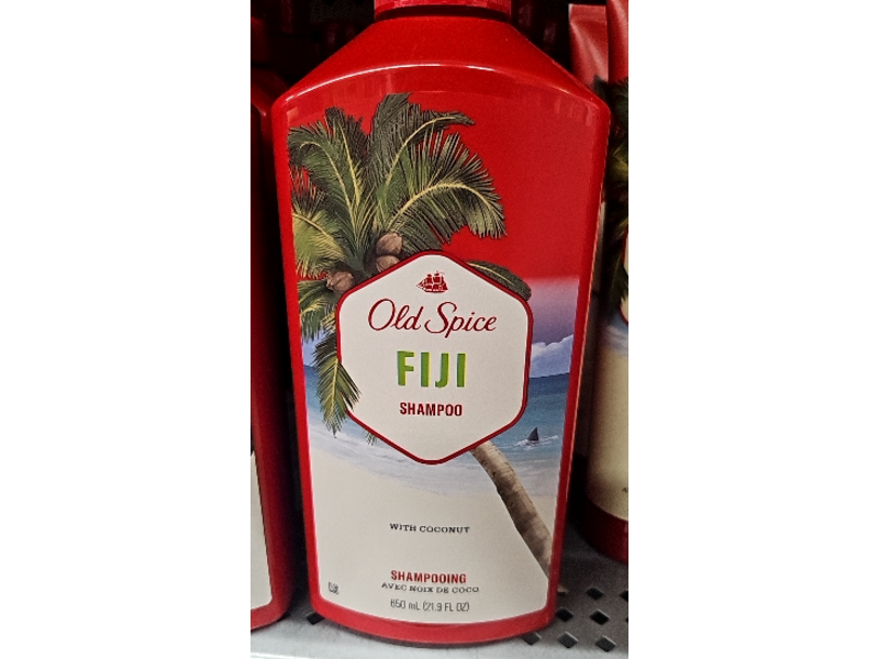 Old Spice Fiji Shampoo, Coconut, 21.9 fl oz/860 mL