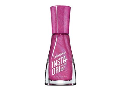 Sally Hansen Insta-Dri Nail Polish, 303 Flashy Fuchsia, 0.31 fl oz/9.17 mL