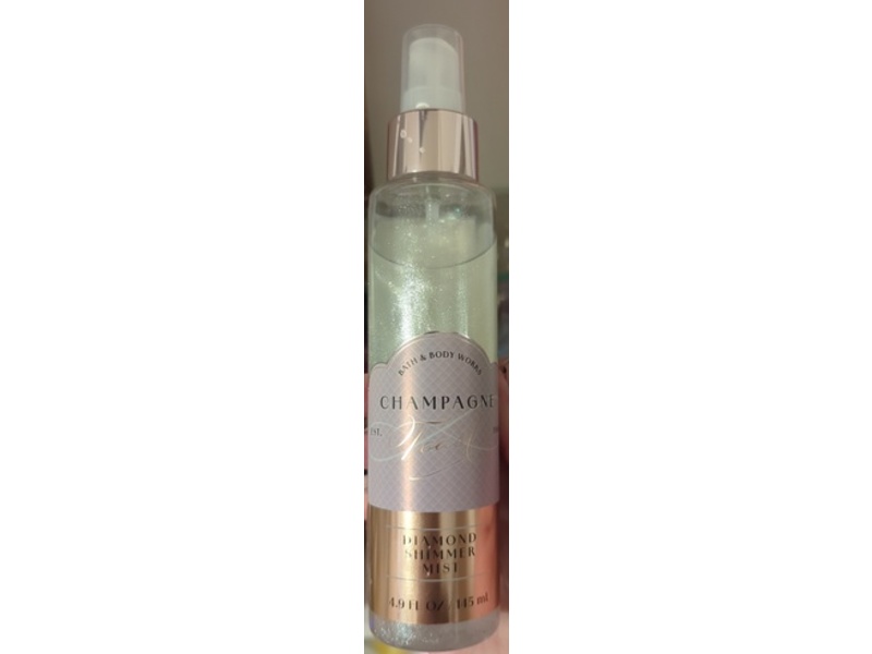 Bath & Body Works Diamond Shimmer Mist, Champagne Toast, 4.9 fl oz/145 mL