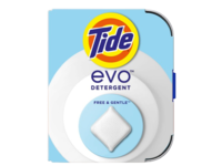 Tide Evo Detergent Laundry Tiles, Free & Gentle, 8 Count - thumbnail 1