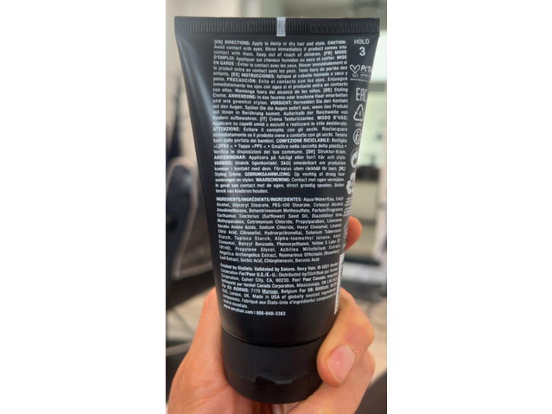 Sexy Hair Style Slept In Texture Creme, 5.1 fl oz/150 mL