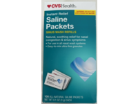 Cvs Health Instant Relief Saline Packets, 0.1 oz/3 g - thumbnail 3