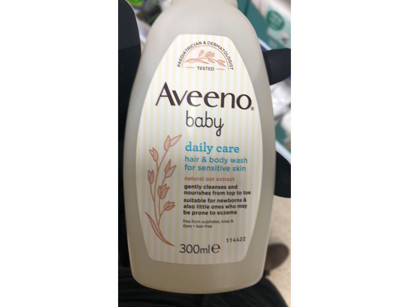 Aveeno Baby Daily Care Hair and Body Wash, 300 mL