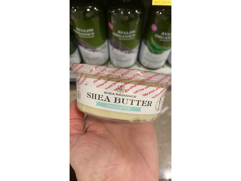 Shea Radiance Pure Shea Butter, Unscented, 14 oz