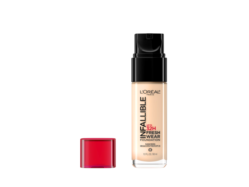 L'oreal Paris Infallible Foundation, 412 Warm Ivory, SPF 25, 1 fl oz/30 mL
