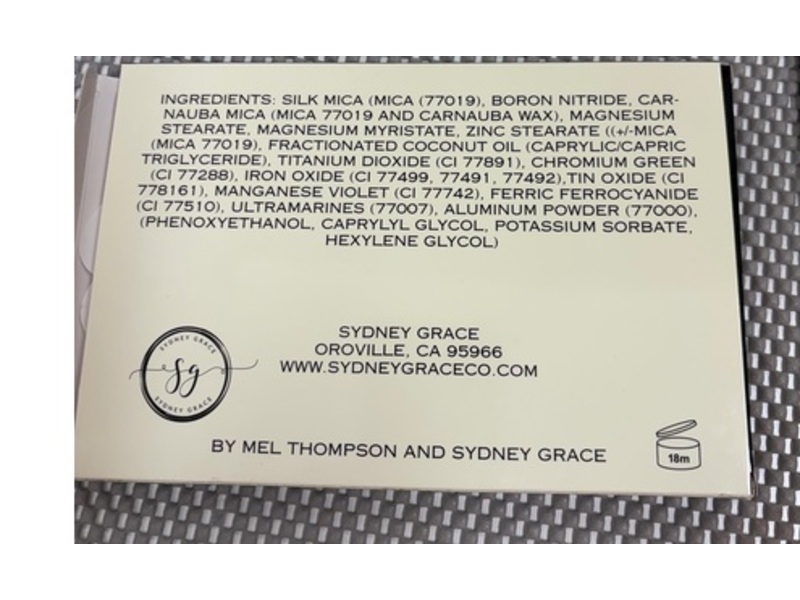 Sydney Grace Tiny Marvels Eye Shadow Palette, Mel Thompson