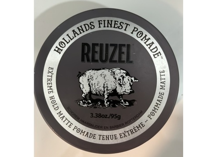 Reuzel Extreme Hold Matte Pomade, 3.38 oz/95 g