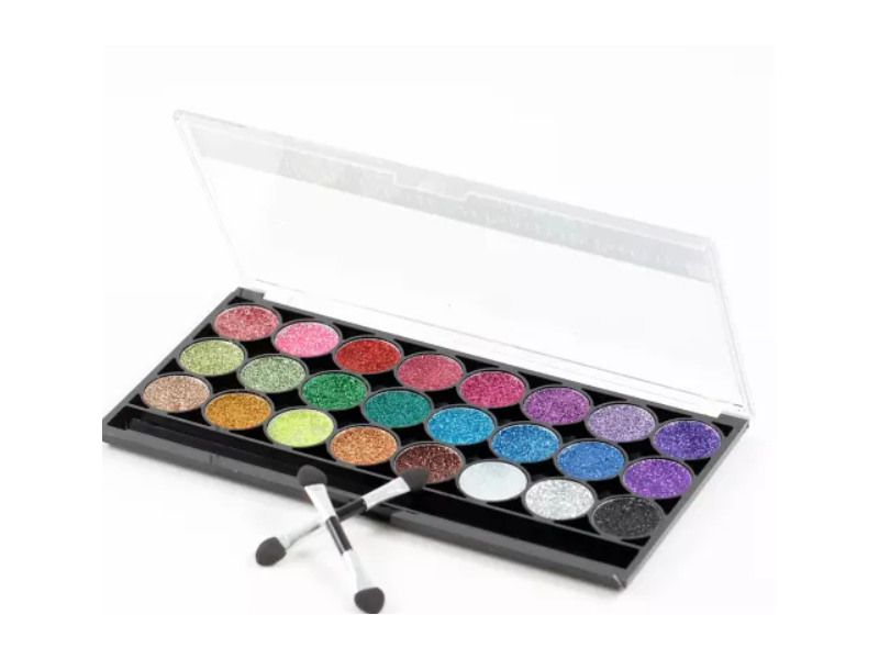 Spirit Halloween 24 Glitter Palette, 0.01 oz/0.5 g