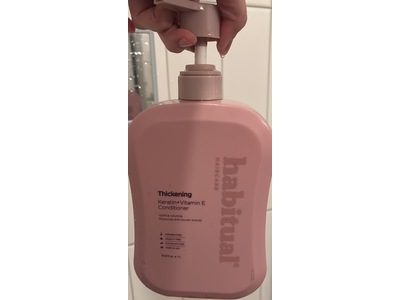 Habitual Thickening Conditioner, Keratin+Vitamin E, 33.8 fl oz/1 L
