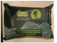 Combat Active Outdoor Cleansing & Refreshing Wipes, 25 Count - thumbnail 2