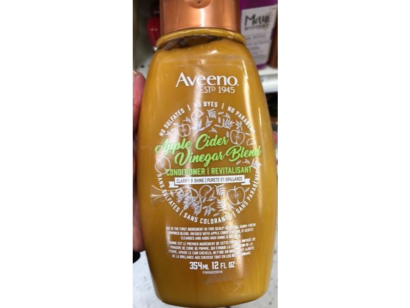 Aveeno Conditioner, Apple Cider Vinegar Blend, 12 fl oz/354 mL