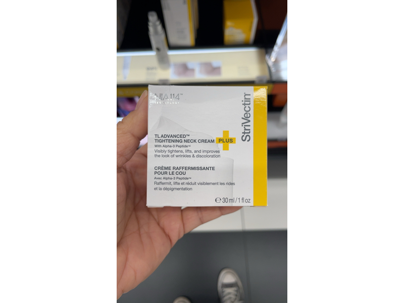 StriVectin TL Plus Advanced Tightening Neck Cream, Alpha - 3 Peptide, 1 fl oz/30 mL