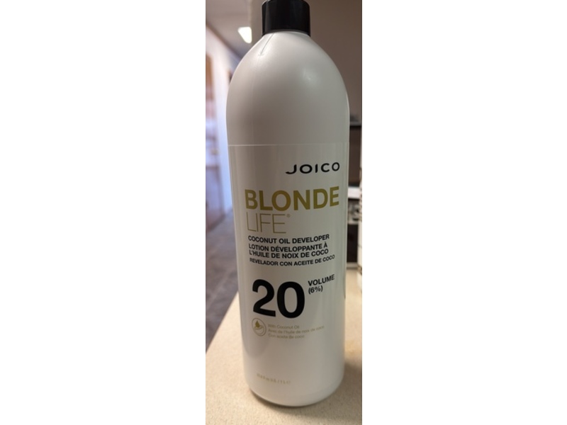 Joico Blonde Life Coconut Oil Developer, 20% Volume, 32 fl oz/1 L