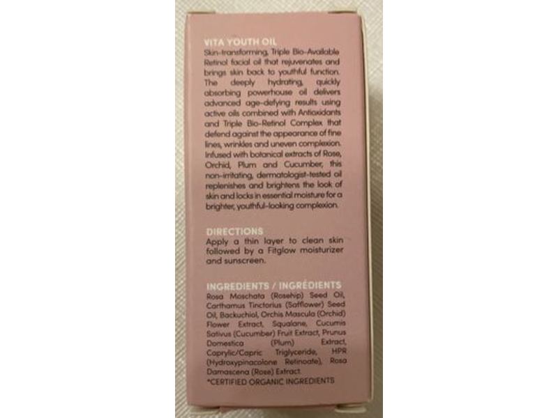 Fit Glow Beauty Vita Youth Oil