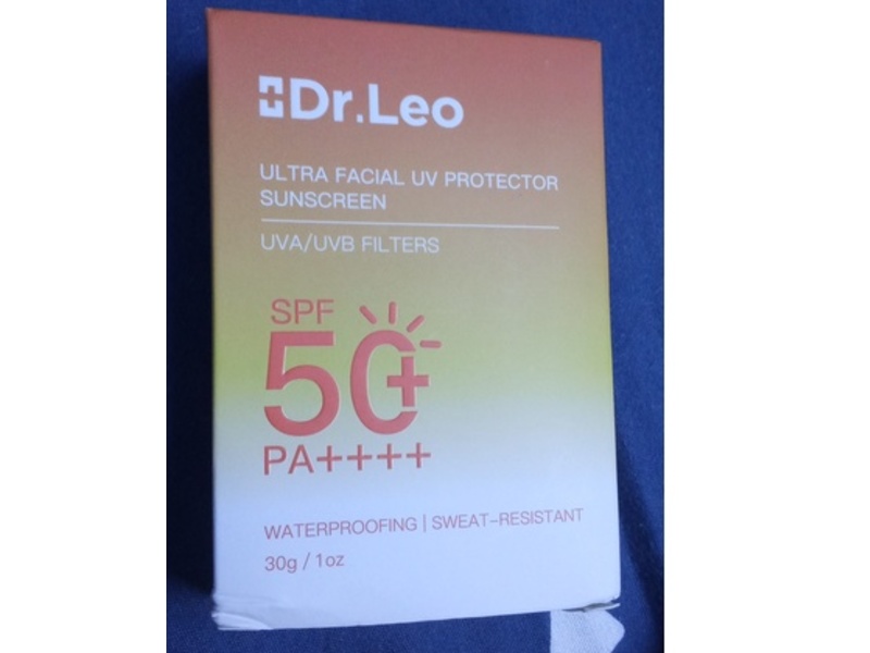 Dr. Leo Ultra Facial UV Protector Sunscreen, SPF 50+ PA+++, 1 oz/30 g