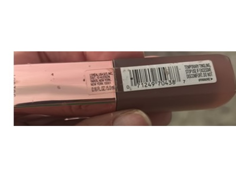 L'Oreal Paris Hyaluron Tint Lip Stain Serum, 217 Smoky Mauve, 0.16 fl oz/5.0 mL