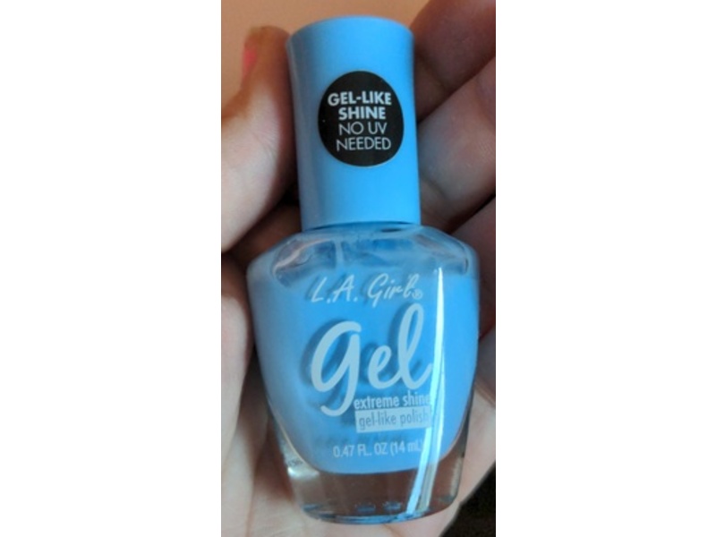 L.A. Girl Gel Extreme Shine Nail Polish, GNL925 Bazinga, 0.47 fl oz/14 mL
