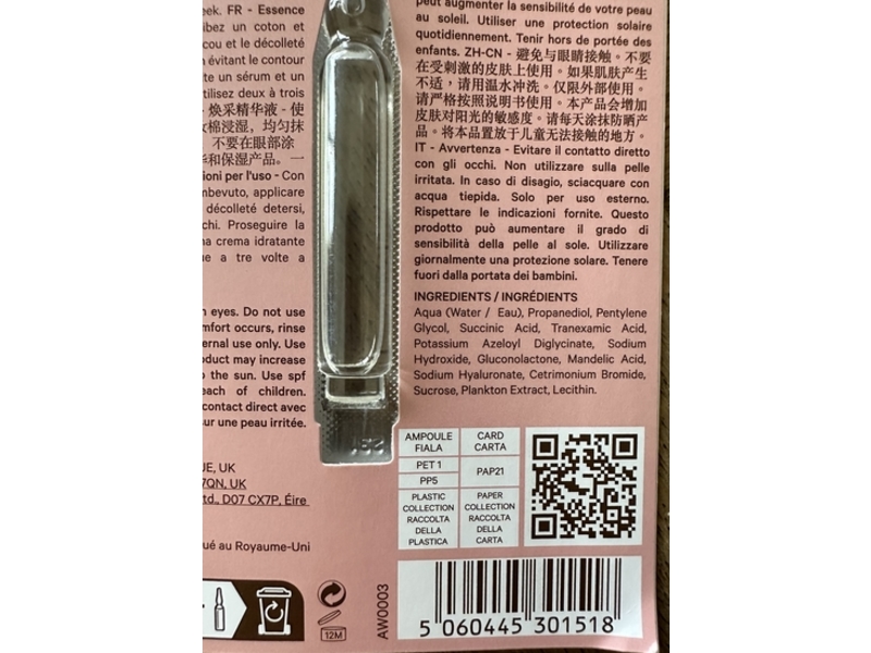 Micro-Peeling Glow Essence Sachet, 0.06 fl oz/2 mL