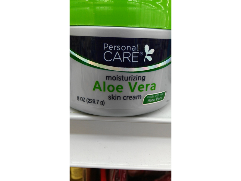 Personal Care Skin Cream Aloe Vera, 8 Ounce Ingredients and Reviews
