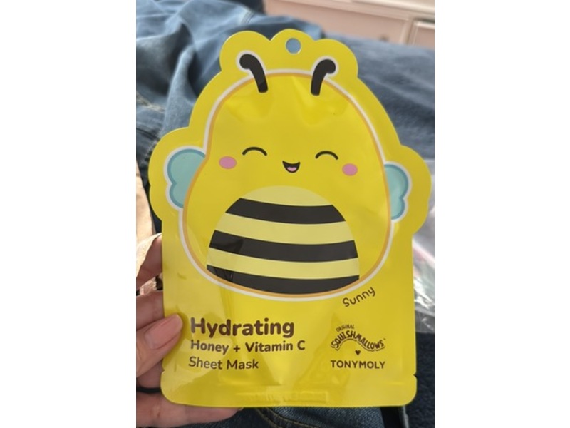 Tony Moly Hydrating Honey + Vitamin C Sheet Mask, 21 g