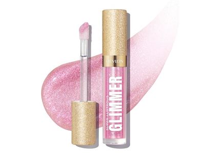 Revlon Super Lustrous Glimmer Gloss, 002 Pink Prisma, 0.13 fl oz/3.8 mL