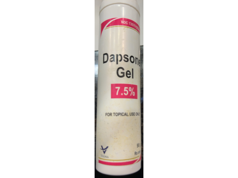 Dapsone Gel 7.5%, 90 g, Viona (Rx)