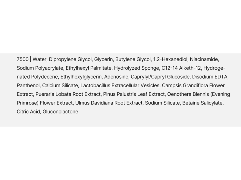 Medicube One Day Exosome Shot 7500, 1.01 fl oz/30 mL