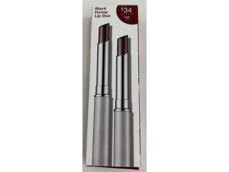 Clinique Almost Lipstick Duo, Black Honey, 0.06 oz/1.9 g