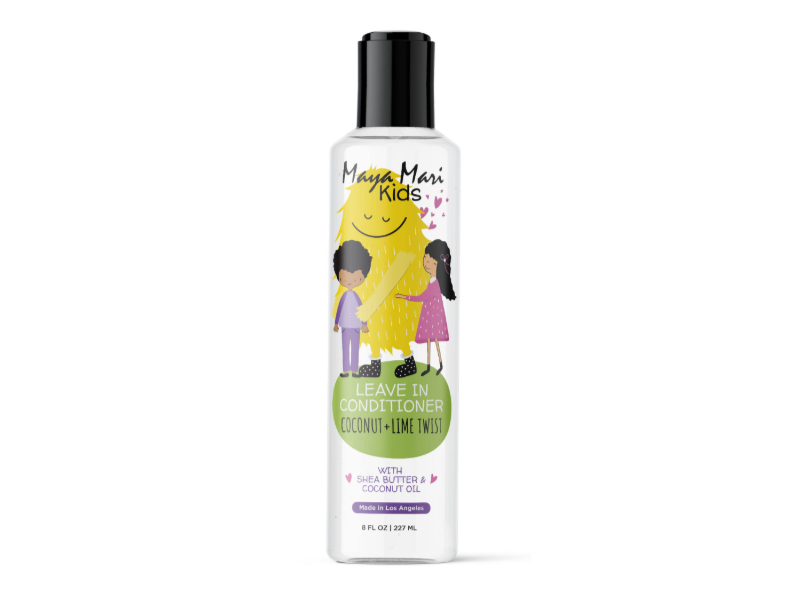 Maya Mari Kids Leave In Conditioner, Shea Butter & Coconut Oil, 8 fl oz/237 mL
