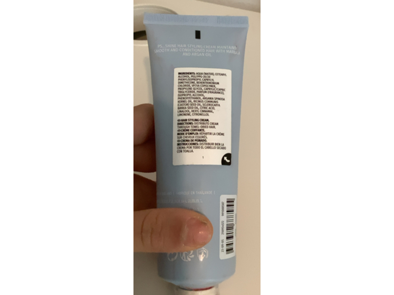 Primark Hair Styling Cream Shine Marula & Argan Oil, 2.7 fl oz