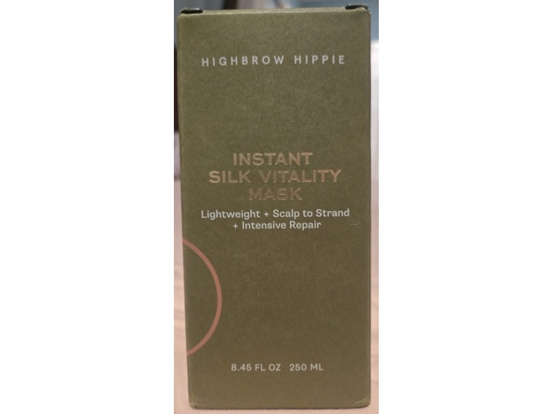 Highbrow Hippie Instant Silk Vitality Mask, 8.45 fl oz/250 mL