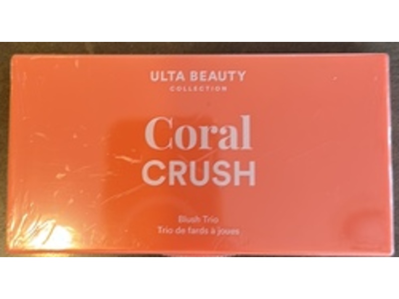 Ulta Beauty Collection Blush Trio Palette, Coral Crush, 0.42 oz/12.3 g